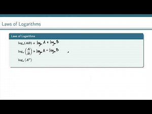 The Laws of Logarithms