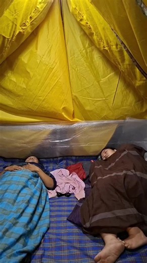 Berkemah dan bermalam di dalam hutan #camping #bushcraft #rainsound #berkemah #outdoor