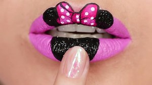 60K views · 740 reactions | This sweet #MinnieStyle lip art is perfect to Rock the Dots ! Minnie Mouse Disney Style | Disney India | Facebook