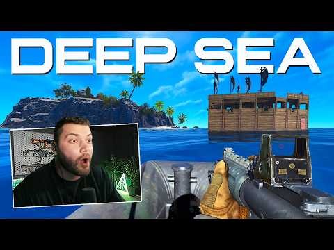 Exploring the DEEP SEA on Rust for the first time - Peanut's Wasteland