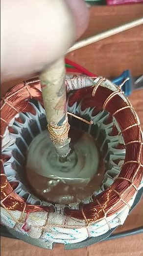 how to check motor coil rotation.