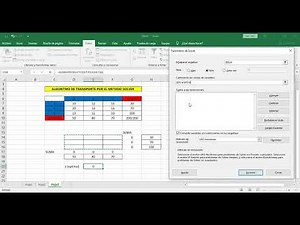 APLICACION DEL METODO SOLVER ALGORITMO DE TRANSPORTE