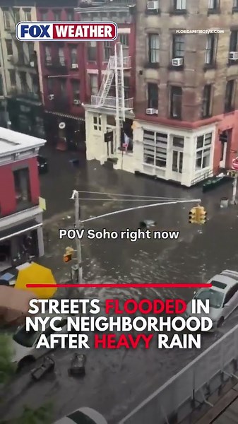 NYC Neighborhood Flooded After Heavy Rain and Severe Thunderstorms Slam the Region