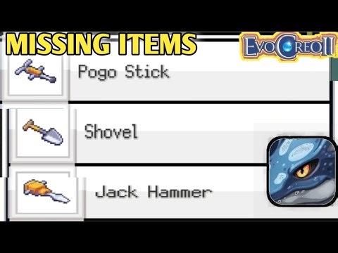 Hidden Ability Items Pogo Stick(Hop), Jackhammer(Smash), Shovel(Dig)/ Evocreo 2/ New Game
