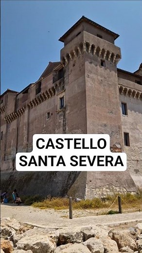 Santa Severa Castle, a stone's throw from Rome