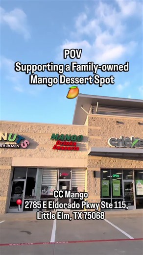 Mrs. Coco Mango Desserts Little Elm — Best Mango Drinks & Sweets