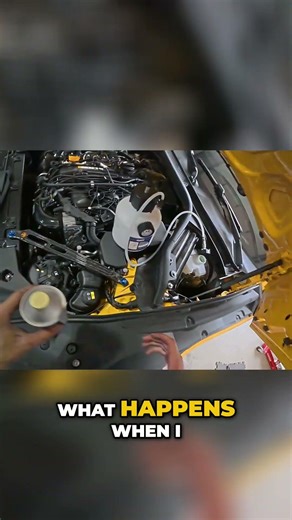 Car Bleeding Brakes: Low Fluid Fix & Startup Test! #shorts