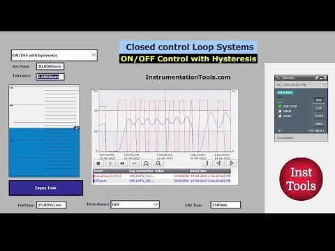 Closed Loop Simulations and ON-OFF Control with Hysteresis - PLC Basics