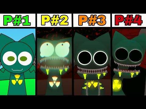 All Phases In Sprunki Pyramixed: From Phase 1 To Phase 4 Fully ANIMATED!