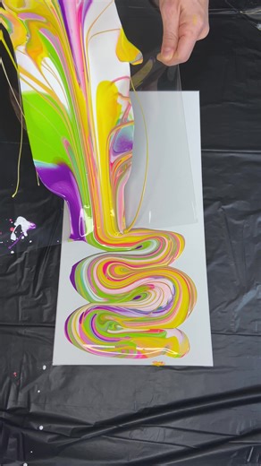 Exploring Candy Land: Fluid Art Techniques