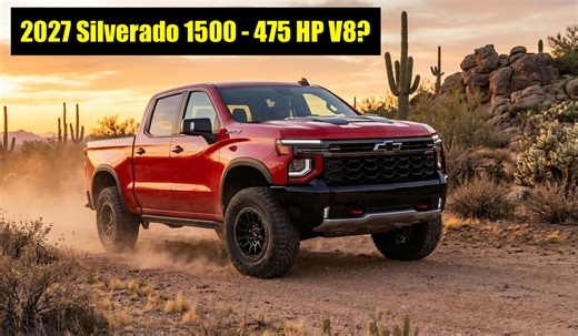Leaked: Will the 2027 Chevy Silverado 1500 Have a 475 Horsepower 6.6L V8 and a Larger Fuel Tank? - The Fast Lane Truck