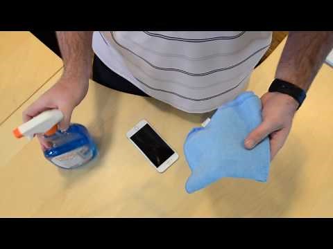 How to clean your iPhone screen
