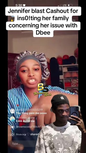 Jennifer blast Cashout for insulting her family