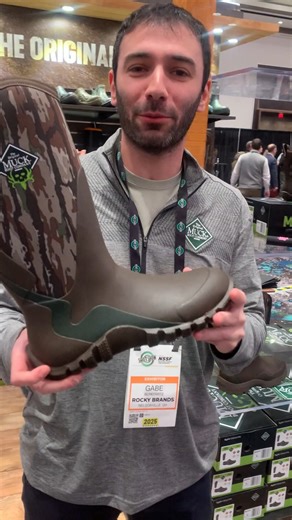 More from SHOT Show 2025: The Original Muck Boot Company has a new lineup of boots coming out this year in collaboration with Bone Collector that features two styles for adults and one for the kids getting introduced to the outdoors. | Outdoor News