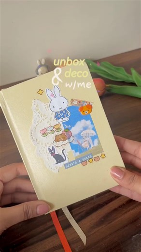 Start a journal with me 🍰 #journal #deco #scrapbooking #journalwithme #stationery #art #hobby #fyp