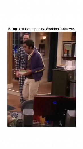 Ink & Harmony on Instagram: "Sheldon got the flu. Everyone else got emotional whiplash 🫠 From rubbing Vicks on his chest to checking for thrush, Penny and Leonard were basically running a full hospital. And now that he’s feeling better? He wants applause. But all they have left to give… is silence and trauma. 💬 Tag someone who becomes a full-blown drama king/queen when they’re sick. 🤒 Follow @inknharmony for more chaotic sitcom recoveries. . . . . . . . . . . . . . . . #bigbangtheory #sheldon