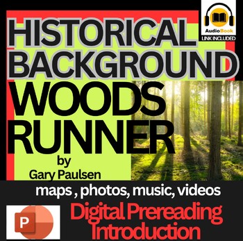 Woods Runner Introduction PowerPoint Lesson | History, Setting & Author