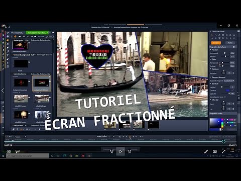 tutoriel pinnacle écran fractionné