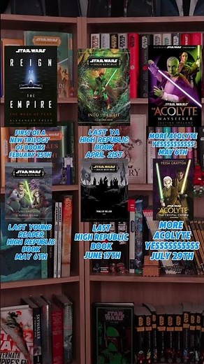 Star Wars books releasing in 2025!