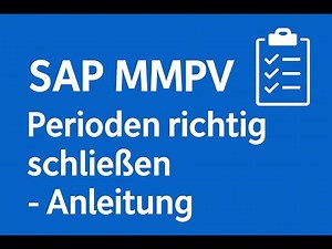 SAP: Periodenverschiebung mit MMPV richtig durchführen