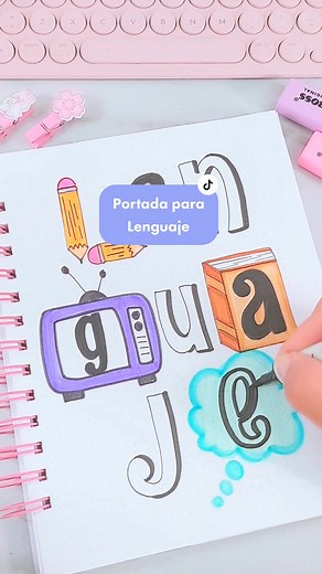 Ideas creativas para portadas de lenguaje y comunicación