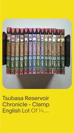 Tsubasa Reservoir Chronicle - Clamp English Lot Of 14, Volumes 1 - 14