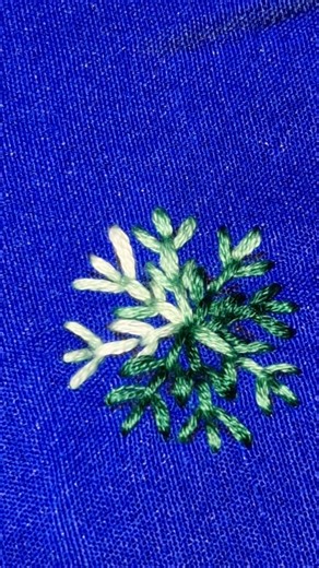 Christmas embroidery #embroiderydesigns #snowflakes