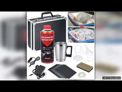 Headlight Restoration Kit 800ML Liquid Polymerization Car Headlights Treatment Cleaner Renovated Ca