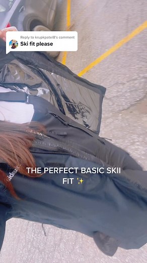 The Perfect Basic Skiing Outfit: North Face Overalls & Smith Goggles