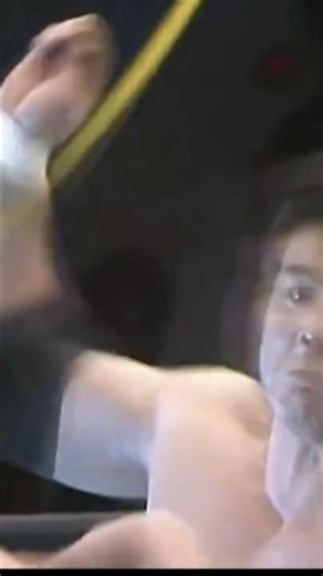 Mitsuharu Misawa loses his temper! He hits Jumbo Tsuruta with a powerful elbow after breaking his...