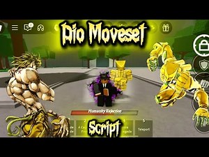 *NEW* 🟡🟢DIO JOJO’S BIZARRE ADVENTURE SCRIPT OP | CUSTOM AVATAR | VFX | SFX