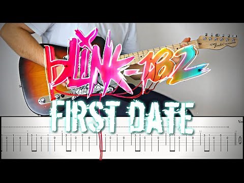 BLINK-182 - FIRST DATE | Guitar Cover Tutorial (FREE TAB)