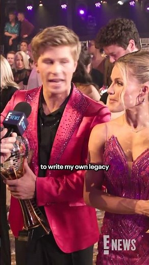 Our mirrorball champs. 🥹🪩 Robert Irwin and Witney Carson reflect on their #DWTS experience.