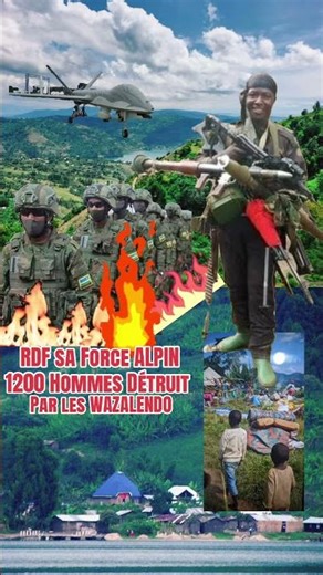 WAZALeNDO neutralisé 1200 force spéciale RDF à RUGEZI haut plateau de UVIRA