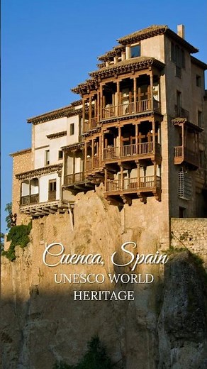 UNESCO WORLD HERITAGE SITES - Historic Walled Town of Cuenca, Spain 😍