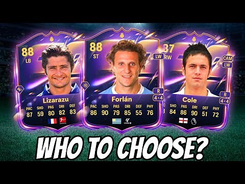 Who to Choose from the *NEW* Base Hero Matchday Pick! 🤔 (88 Forlan, 88 Lizarazu, 87 Cole) - FC 26