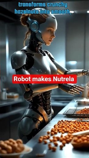 Robot makes Nutrela#shorts #youtubeshorts #shortsfeed