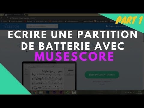 [TUTO] Ecrire une partition de batterie sur MuseScore - PART #1
