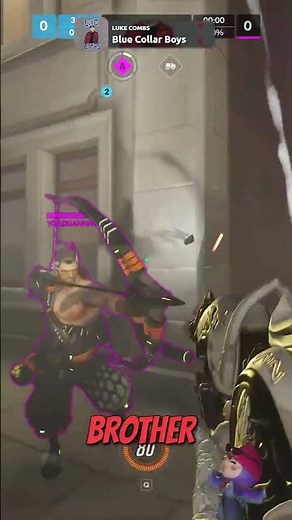 My Brother is Dead! Overwatch Moments #shorts