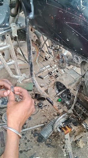 Hero splendor plus old model push rod comp tens #shortvideos #motivational #automobile #like #short