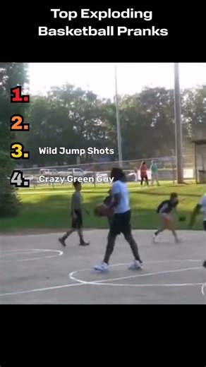 Ranking Exploding Basketball Pranks #funny #ranking #prank