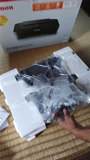 new canon printer unboxing