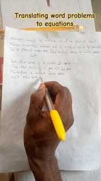 Jss3 Word Problems Made Easy. Jss3 #Maths #BECE.