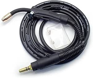 10ft MIG GUN Replacement for Tweco Fusion 140 180 for ESAB Rebel EMP 205ic 210 215ic & Fabricator 141i W1003141 & EM 210