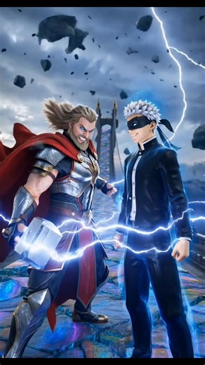 Gojo Satoru vs Thor: Infinity vs Thunder God – Untouchable Wins?