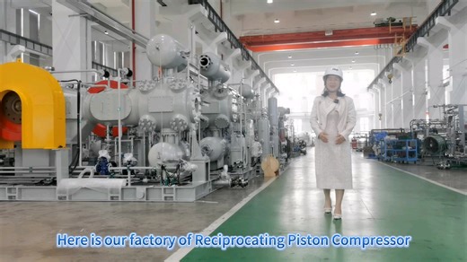 Process Gas Compressors API 618 Propylene Gas CO2 Gas Compressor Oil Free Reciprocating Compressor