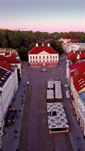 Tartu, Estonia: Drone views of the oldest city in the Baltics