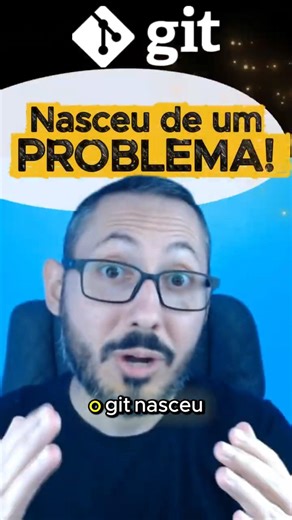 O GIT Nasceu De Um PROBLEMA! #programaçãoweb #curiosidades #shorts