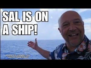 How What's Going on With Shipping Goes on a Cruise | Remember your Plastic Poop Bags!