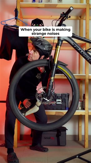 That's how you fix all bike problems 😉